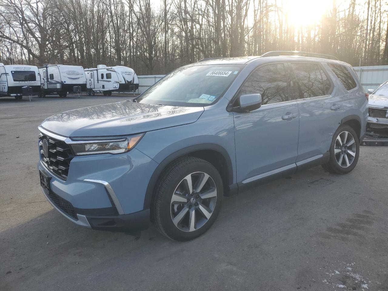 2024 HONDA PILOT TOURING VIN:5FNYG1H70RB037781