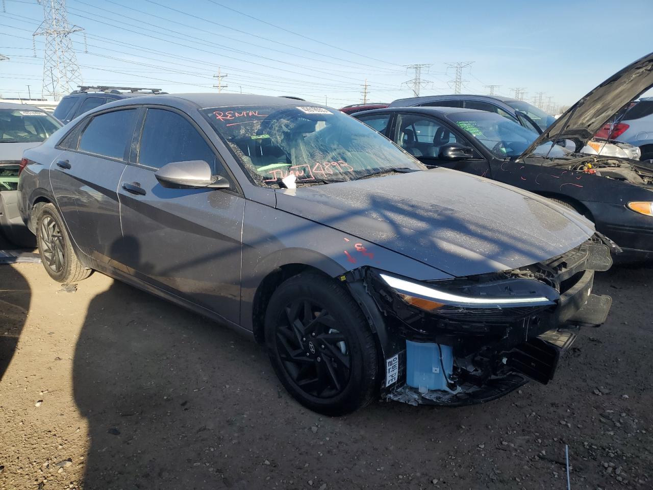 2024 HYUNDAI ELANTRA SEL VIN:KMHLM4DG5RU837652