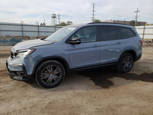 2022 HONDA PILOT SPORT VIN:5FNYF6H33NB098226