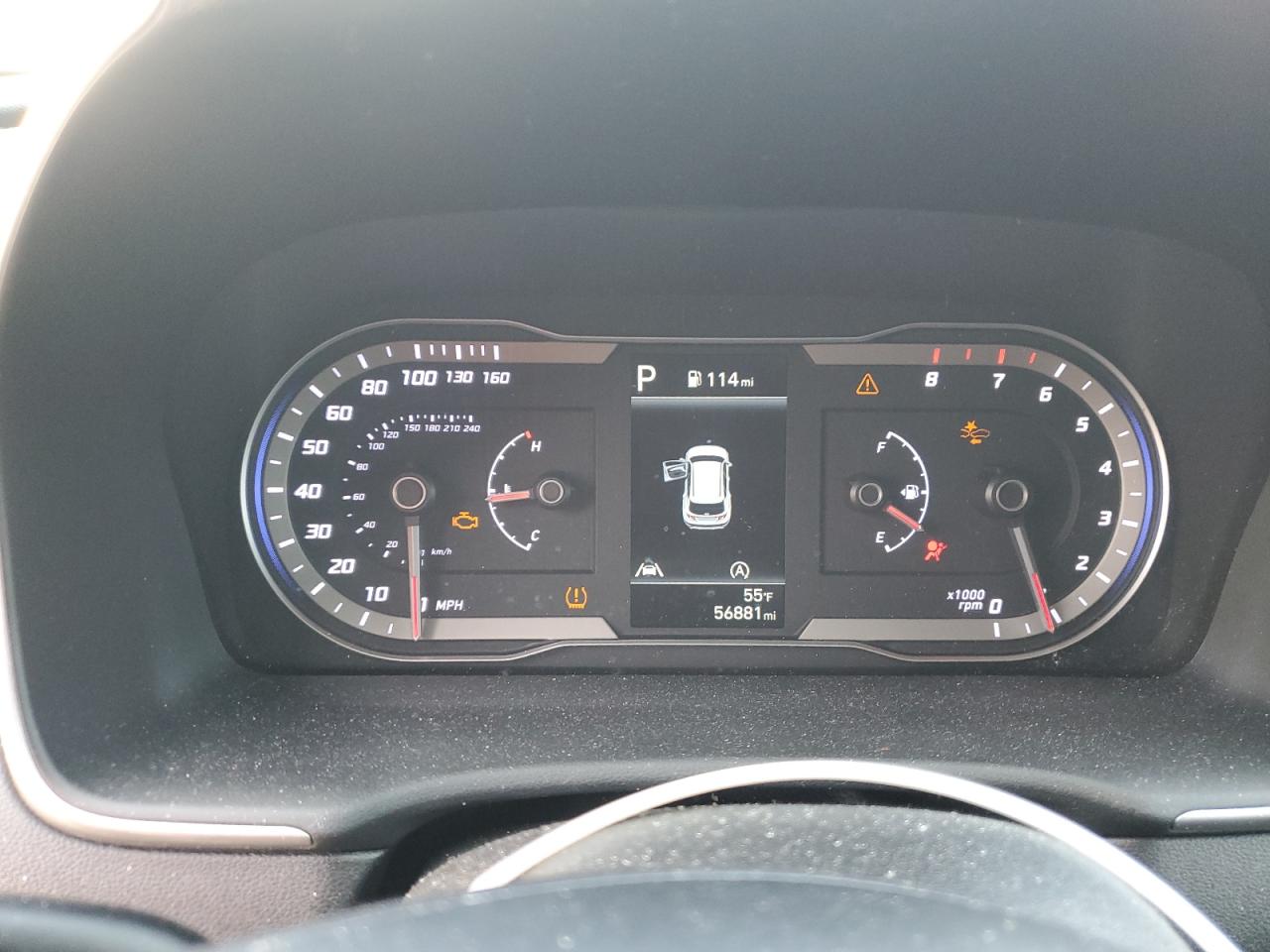 2022 HYUNDAI TUCSON SEL VIN:5NMJBCAE0NH027913