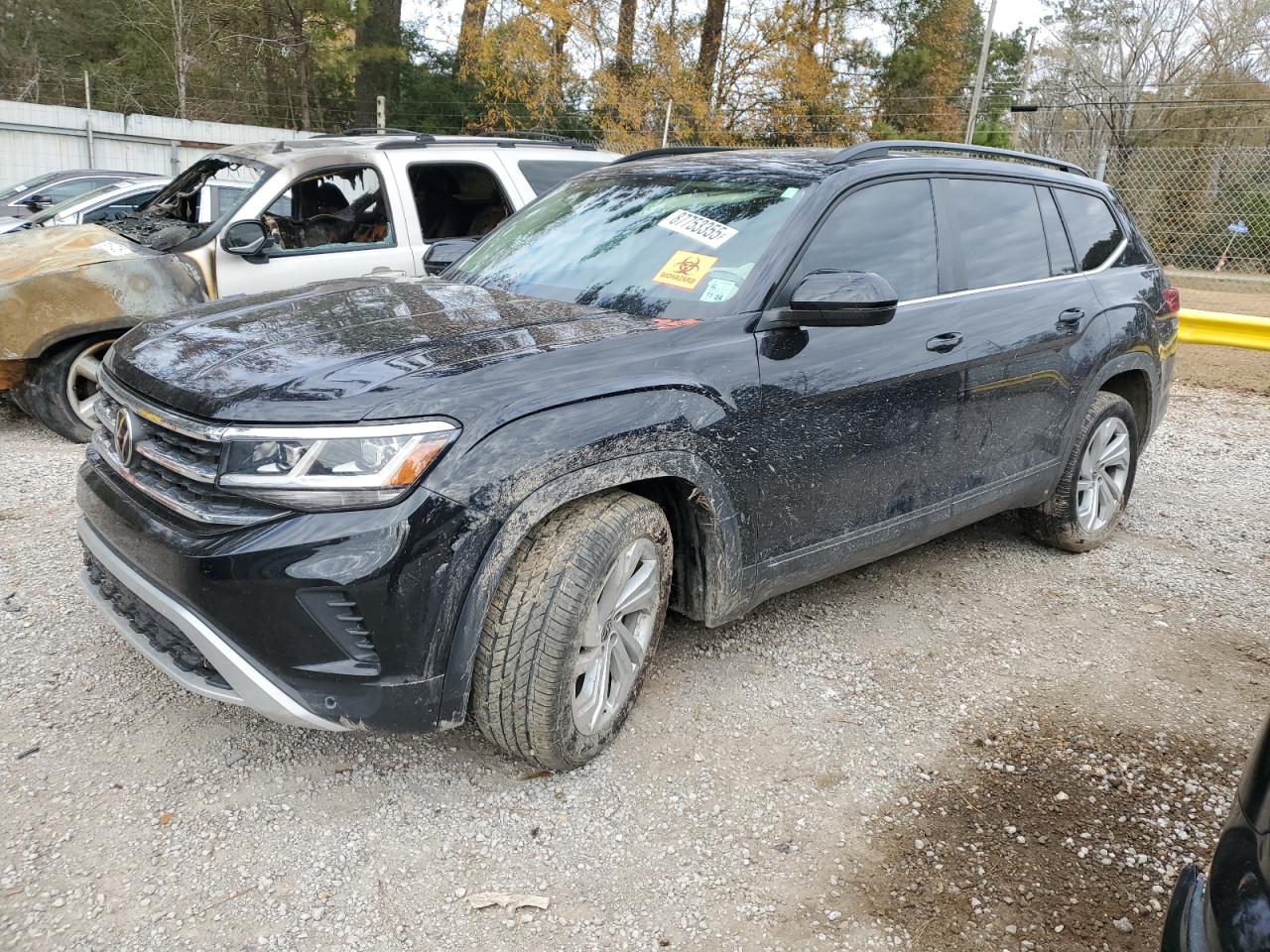 2022 VOLKSWAGEN ATLAS SE VIN:1V2JR2CA0NC503350