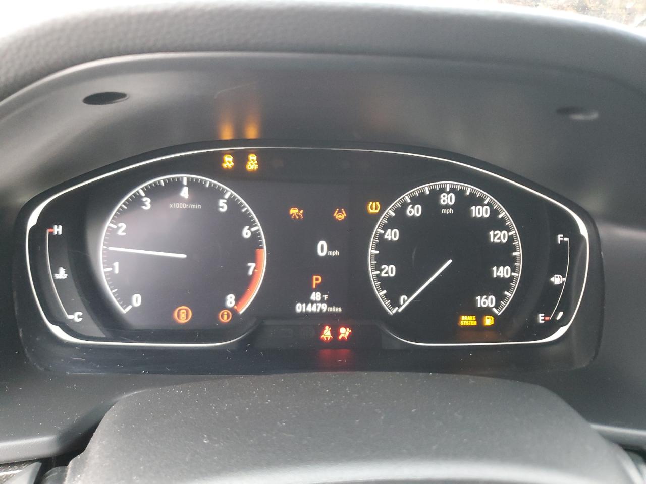 2022 HONDA ACCORD SPORT VIN:1HGCV1F38NA075618