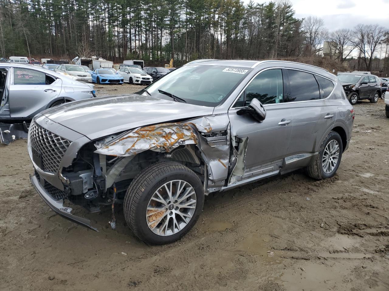 2024 GENESIS GV80 BASE VIN:KMUHBDSB5RU167055