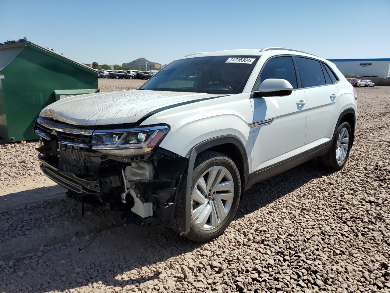 2022 VOLKSWAGEN ATLAS CROSS SPORT SE VIN:1V2HE2CA5NC219481