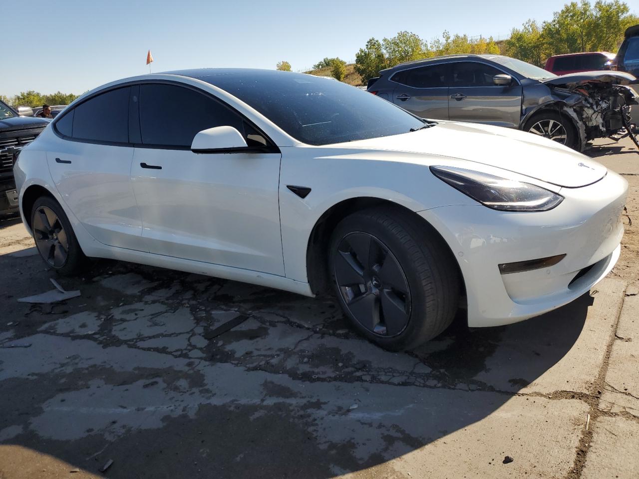 2022 TESLA MODEL 3  VIN:5YJ3E1EB8NF315619