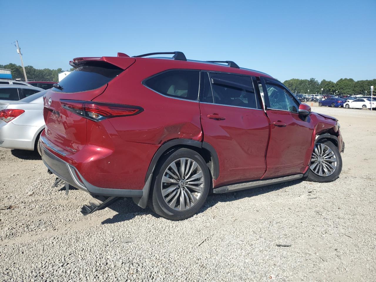 2022 TOYOTA HIGHLANDER PLATINUM VIN:5TDFZRAH5NS103220