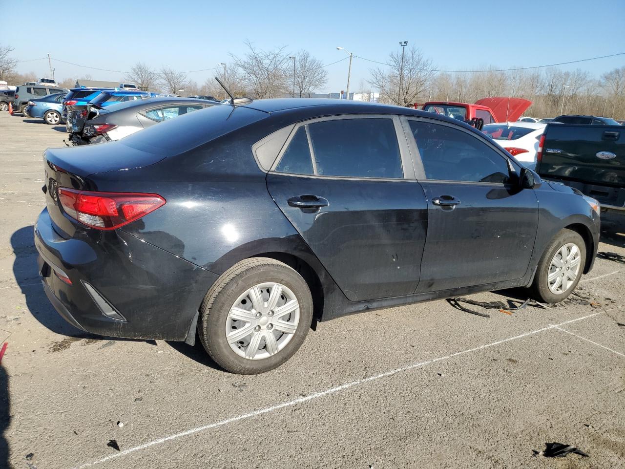 2022 KIA RIO LX VIN:3KPA24AD9NE470369