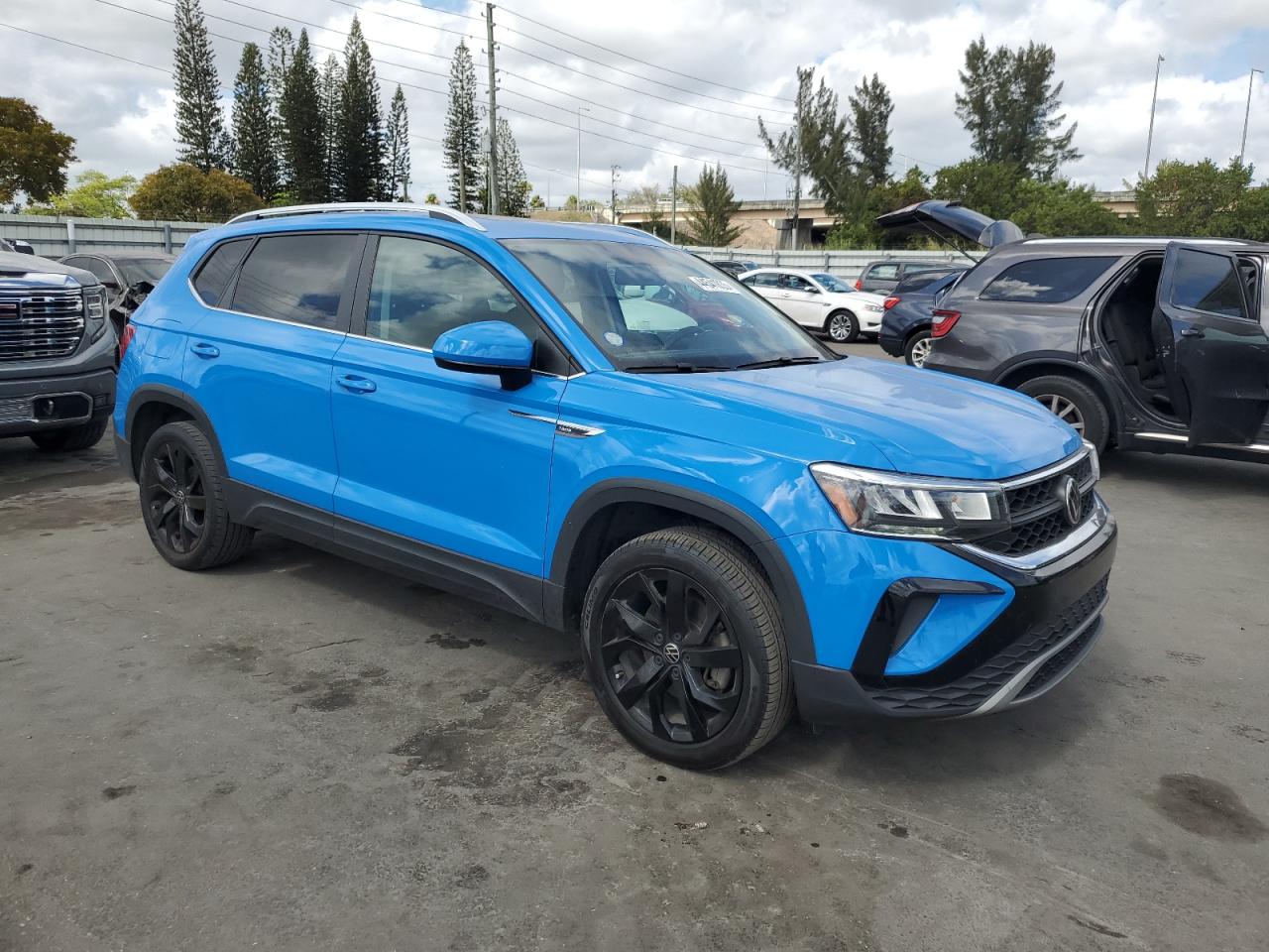 2022 VOLKSWAGEN TAOS SE VIN:3VVTX7B29NM061028