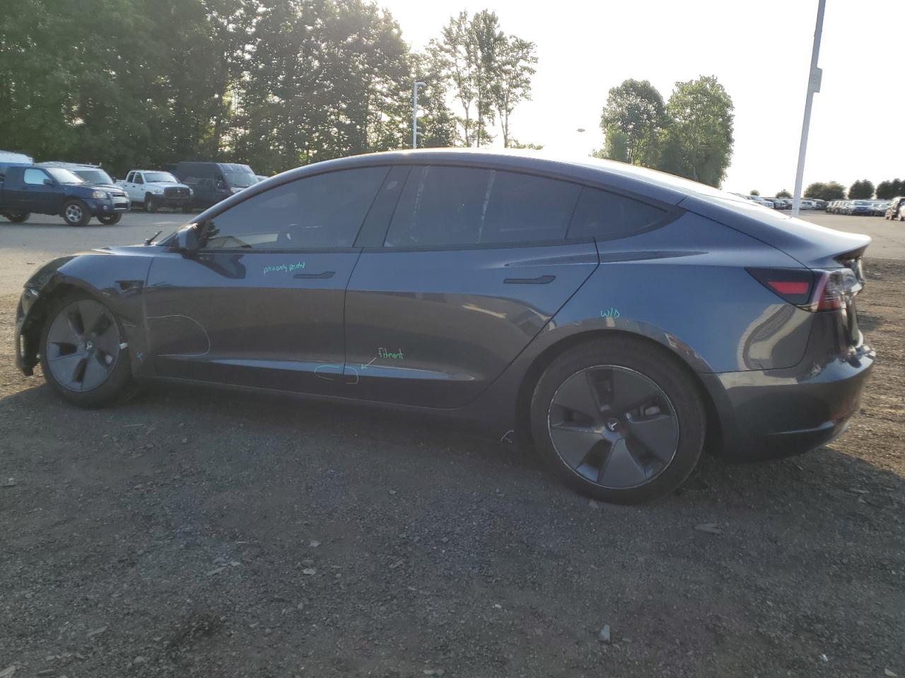 2022 TESLA MODEL 3  VIN:5YJ3E1EA0NF332275