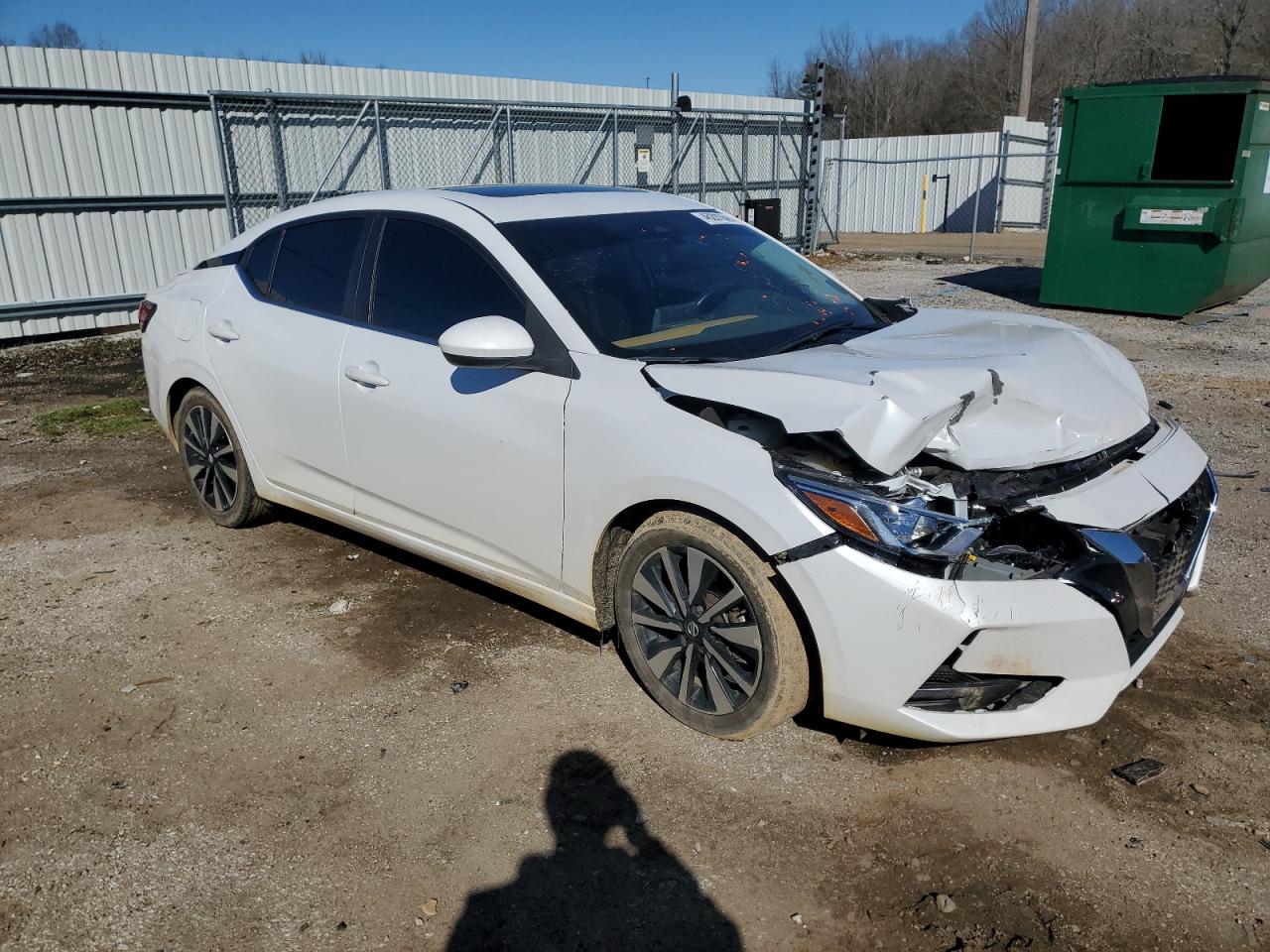 2022 NISSAN SENTRA SV VIN:3N1AB8CV5NY314201