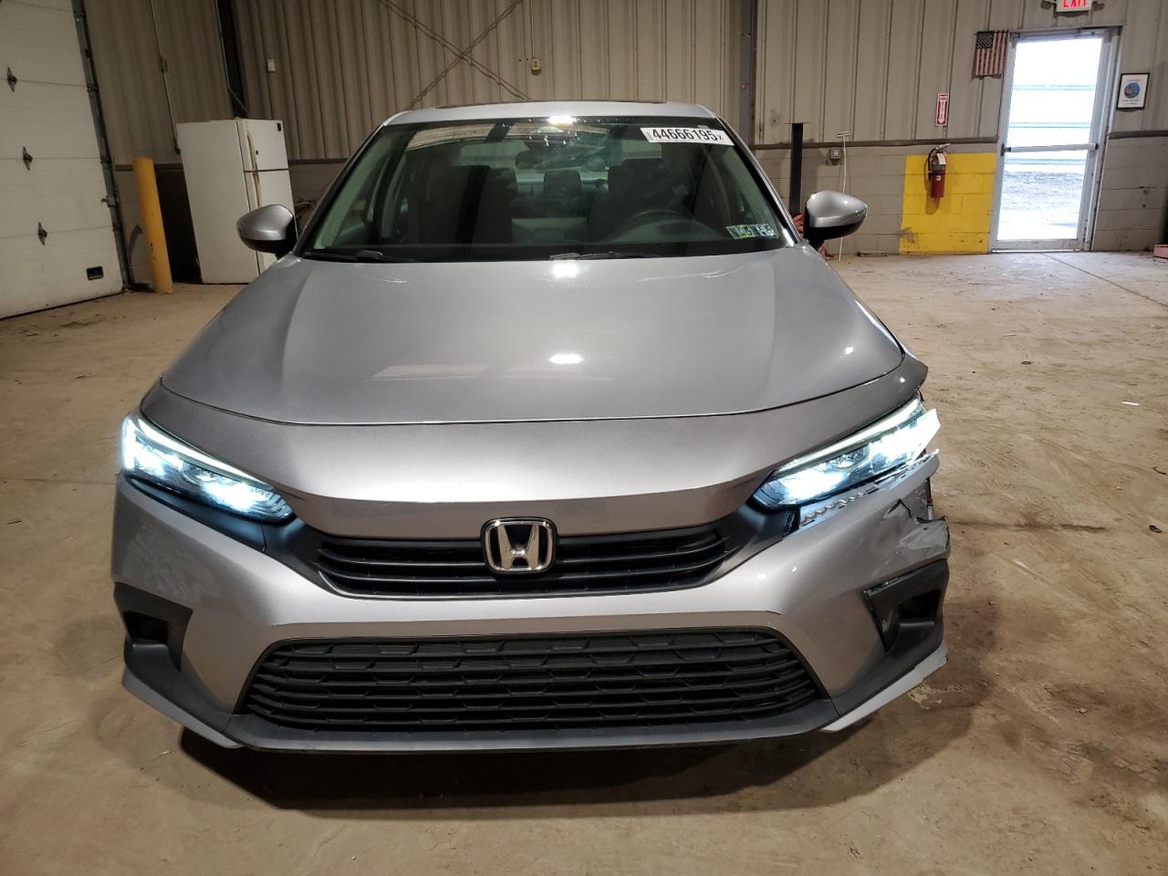 2022 HONDA CIVIC EX VIN:2HGFE1F73NH314008