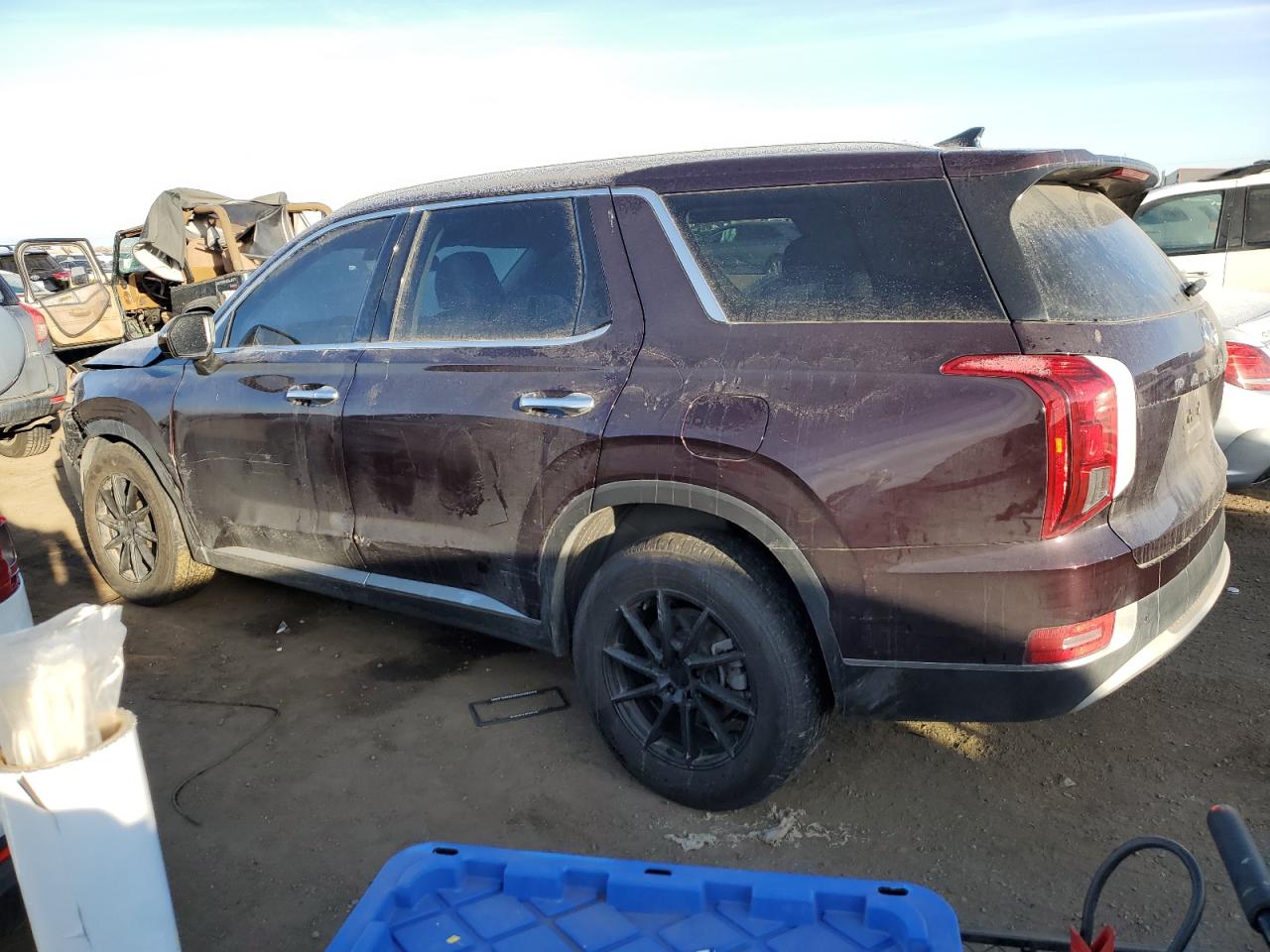 2022 HYUNDAI PALISADE SEL VIN:KM8R4DHE4NU355347