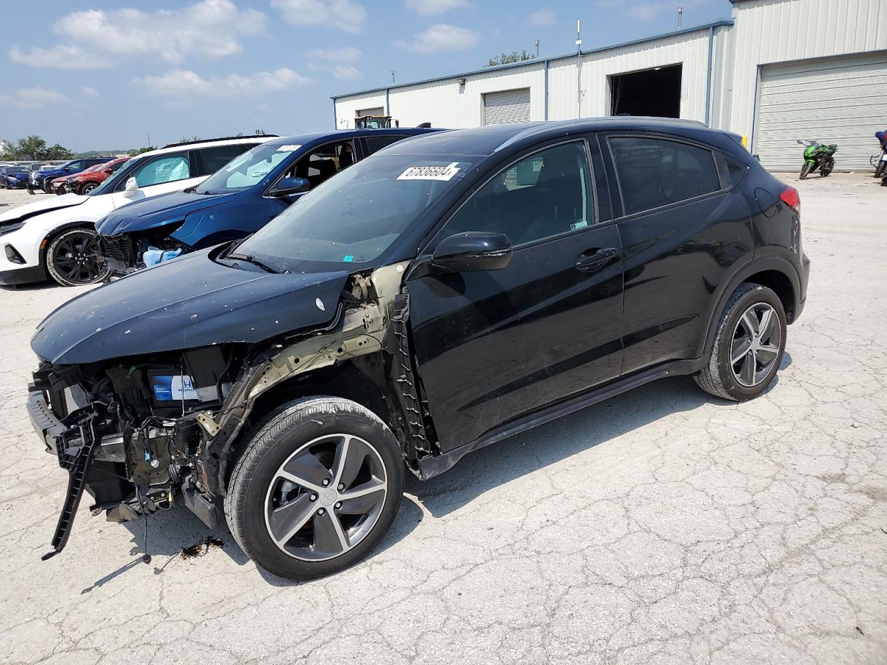 2022 HONDA HR-V EX VIN:3CZRU6H50NM737437