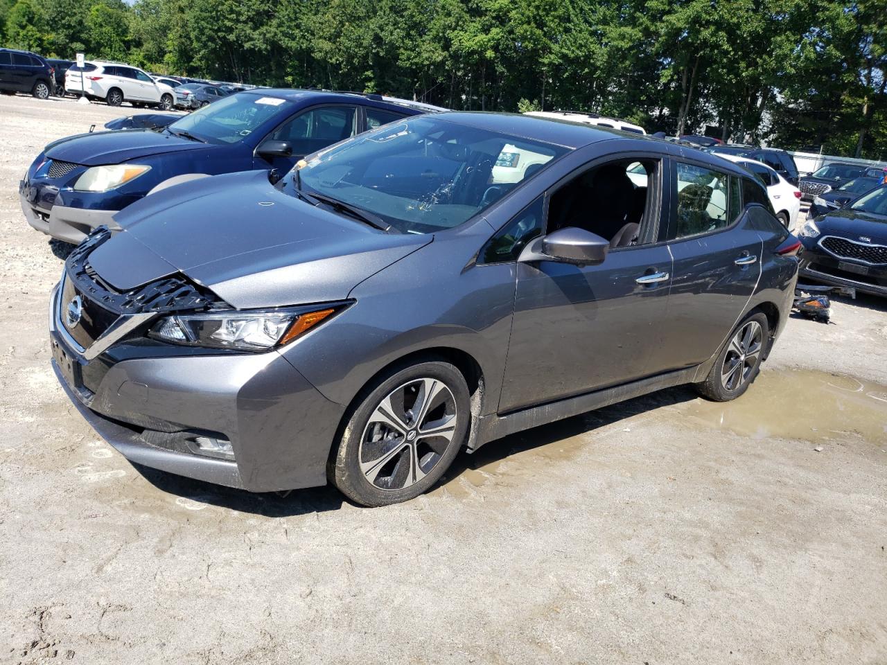 2022 NISSAN LEAF SV VIN:1N4AZ1CV3NC554636