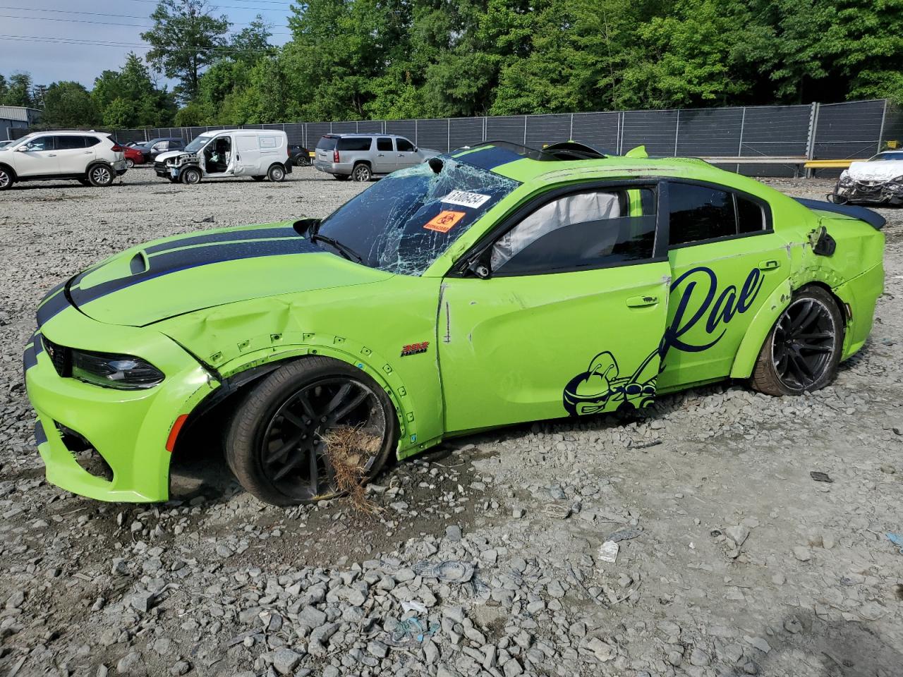 2023 DODGE CHARGER SCAT PACK VIN:2C3CDXGJ9PH547318