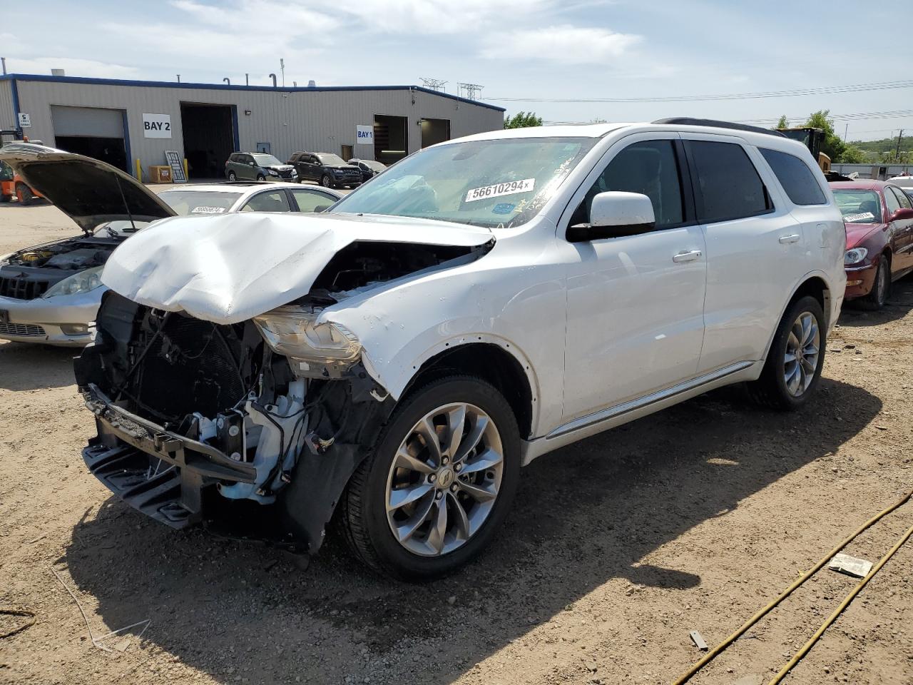 2022 DODGE DURANGO SXT VIN:1C4RDJAG9NC182008