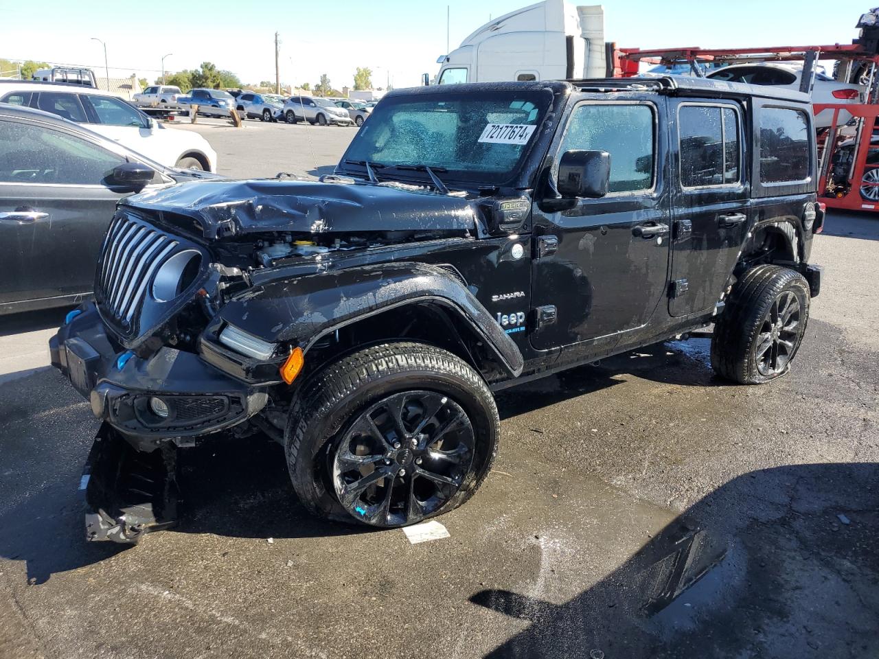 2023 JEEP WRANGLER SAHARA 4XE VIN:1C4JJXP60PW696192