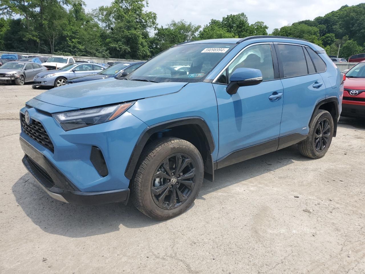 2022 TOYOTA RAV4 SE VIN:4T3T6RFV4NU081770