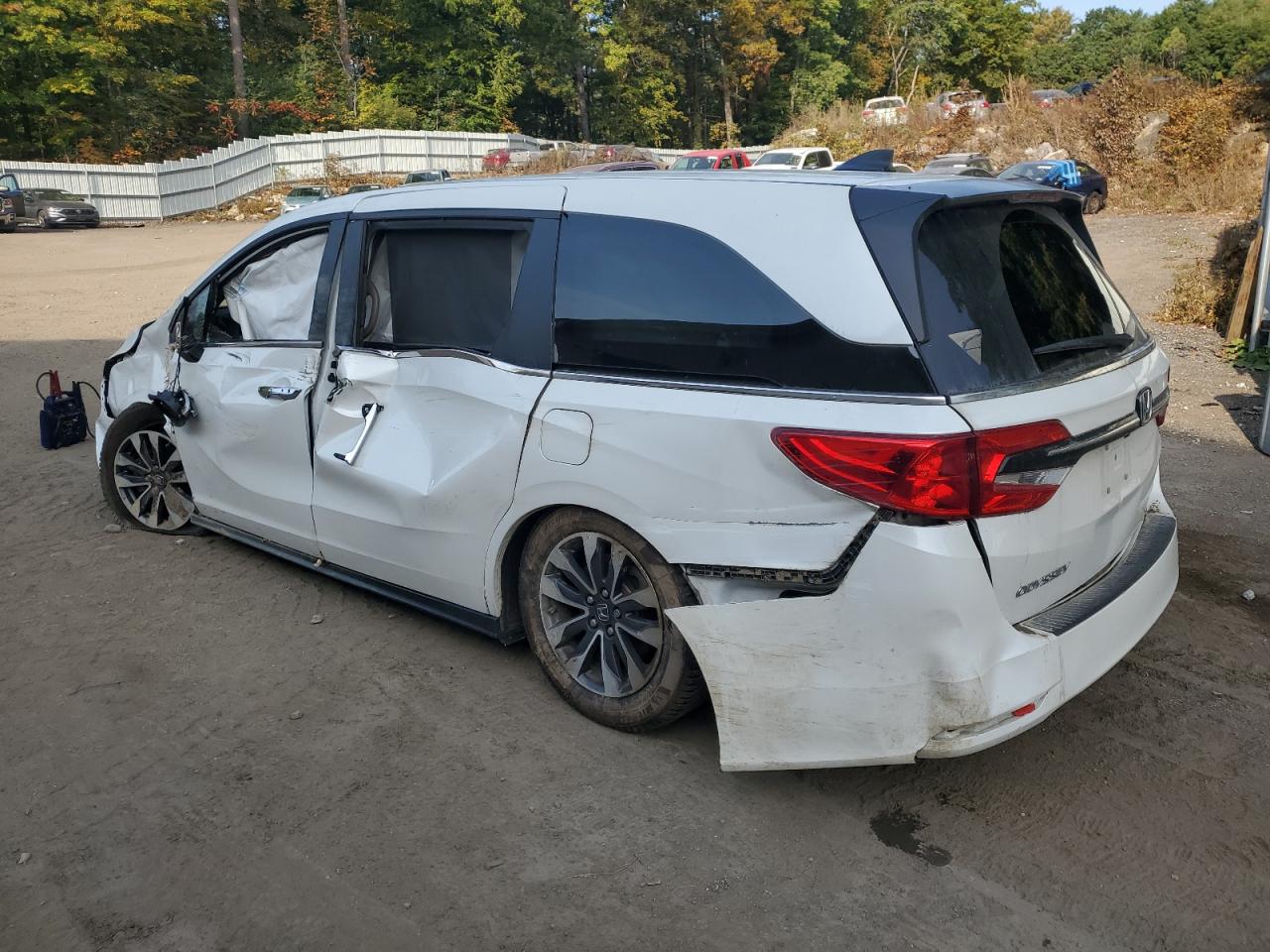 2022 HONDA ODYSSEY EXL VIN:5FNRL6H76NB012598