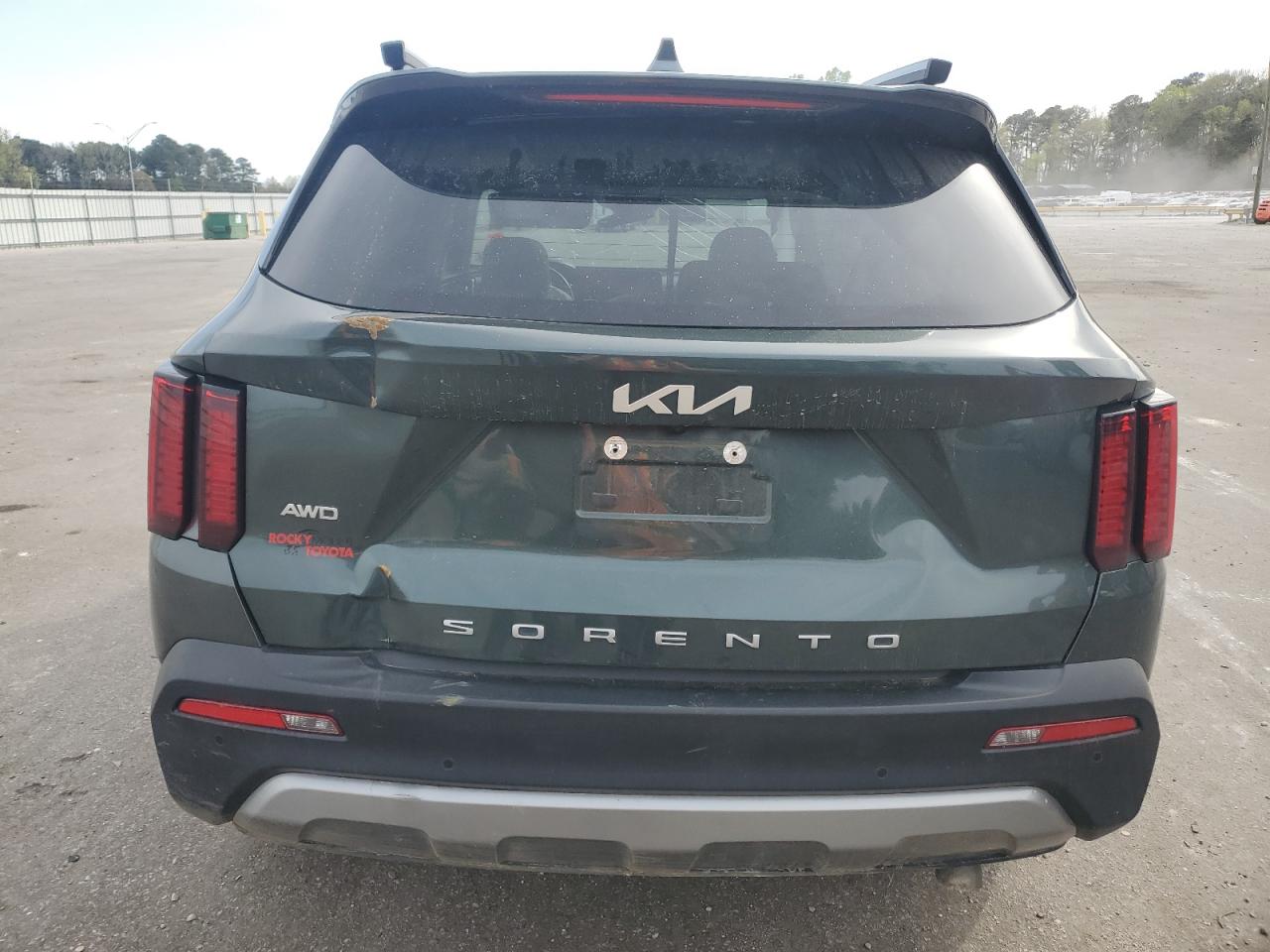 2022 KIA SORENTO EX VIN:5XYRHDLF2NG128068