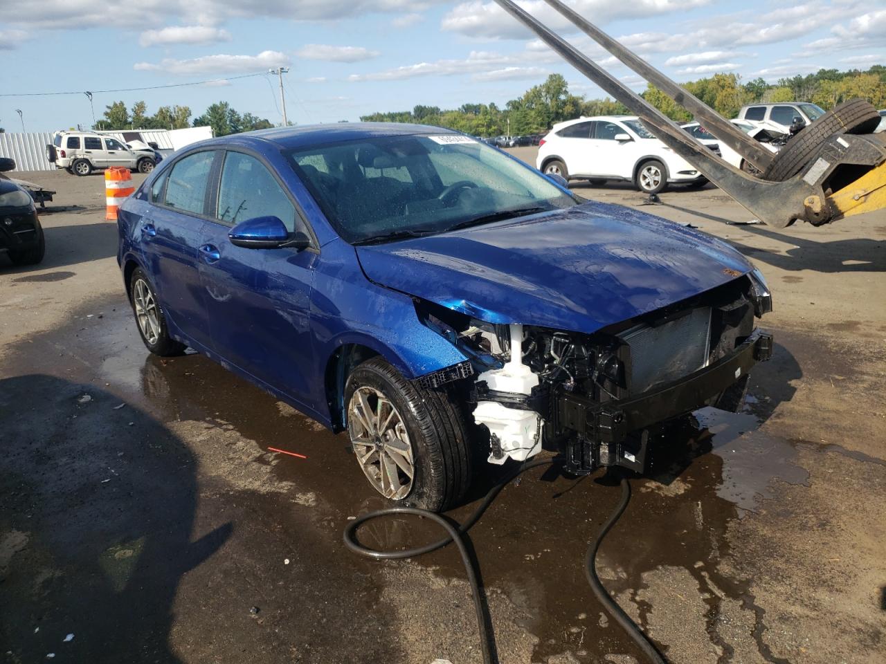 2022 KIA FORTE FE VIN:3KPF24AD5NE501137