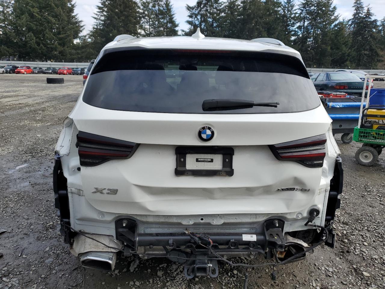 2022 BMW X3 XDRIVE30I VIN:5UX53DP09N9J60194