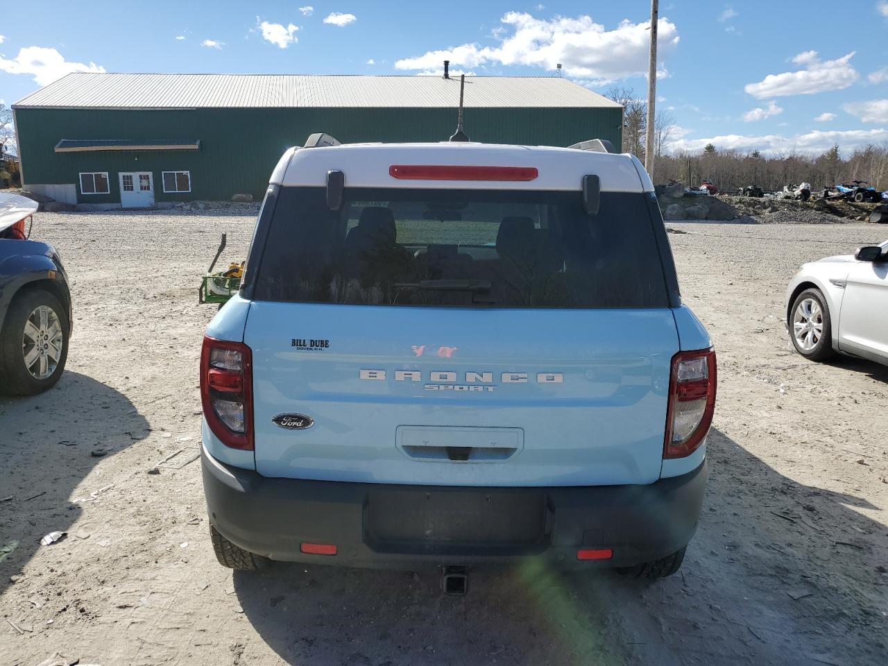 2023 FORD BRONCO SPORT HERITAGE VIN:3FMCR9G68PRE05160