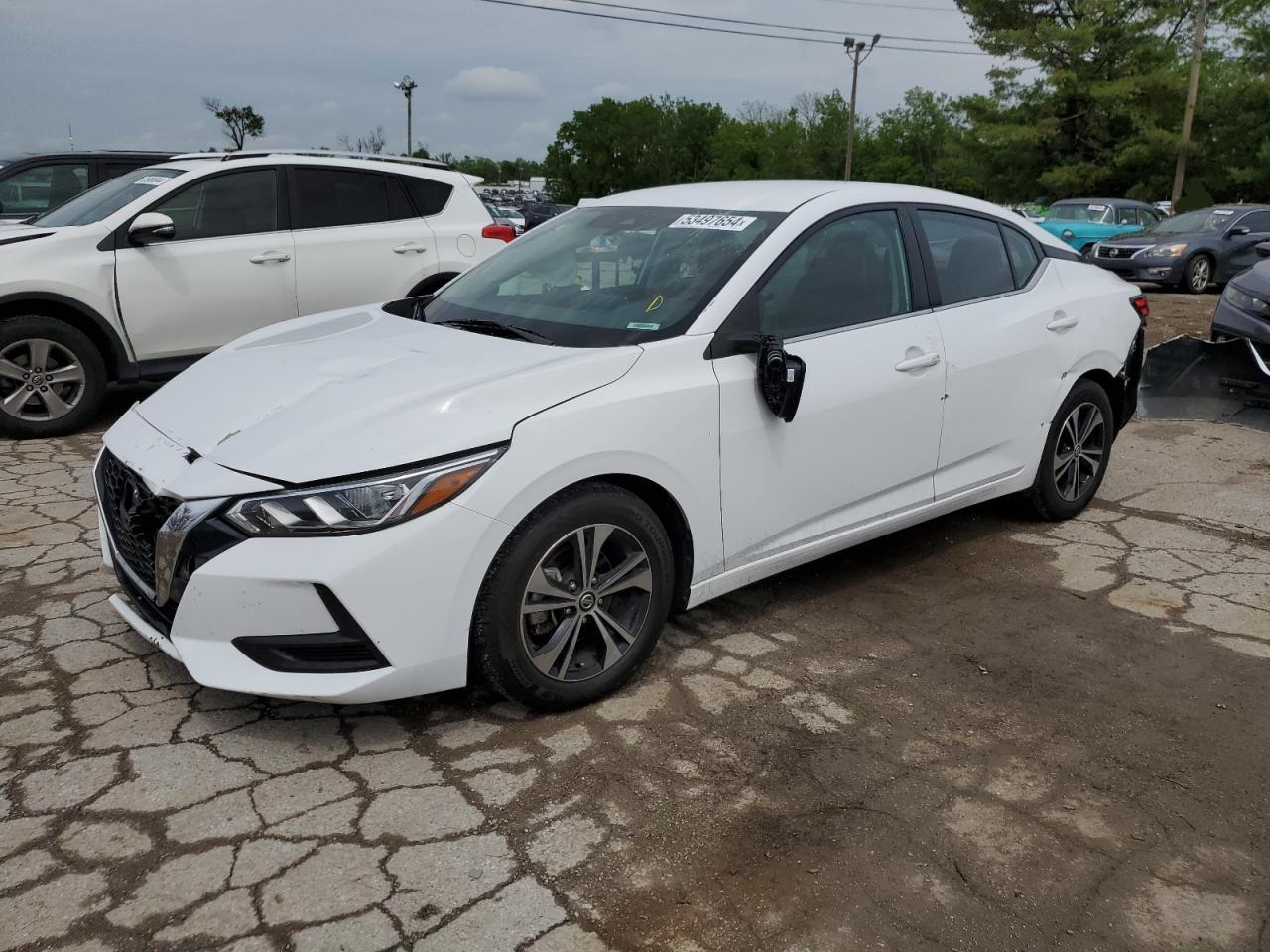 2022 NISSAN SENTRA SV VIN:3N1AB8CV2NY246830