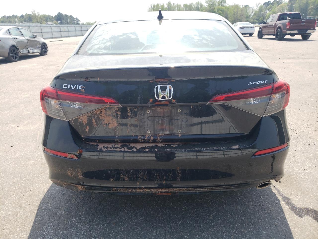 2022 HONDA CIVIC SPORT VIN:2HGFE2F56NH590543