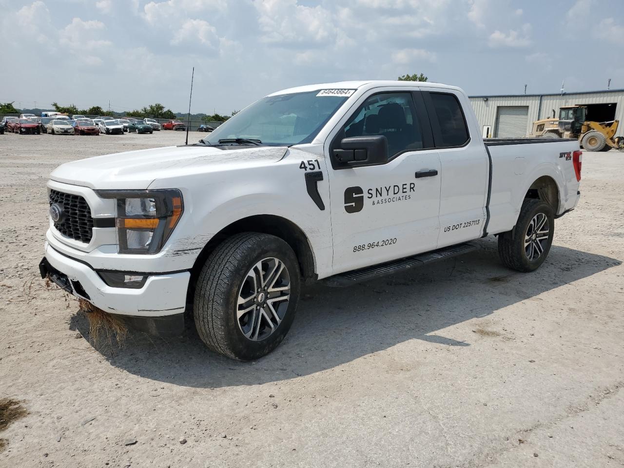 2023 FORD F150 SUPER CAB VIN:1FTEX1EP0PKF40279