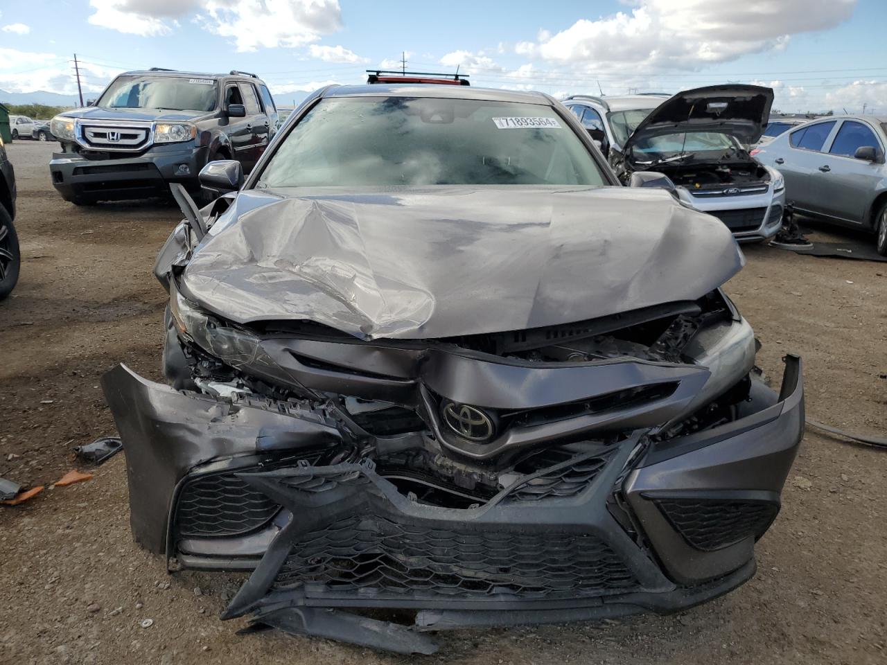 2022 TOYOTA CAMRY SE VIN:4T1G11AK0NU039149