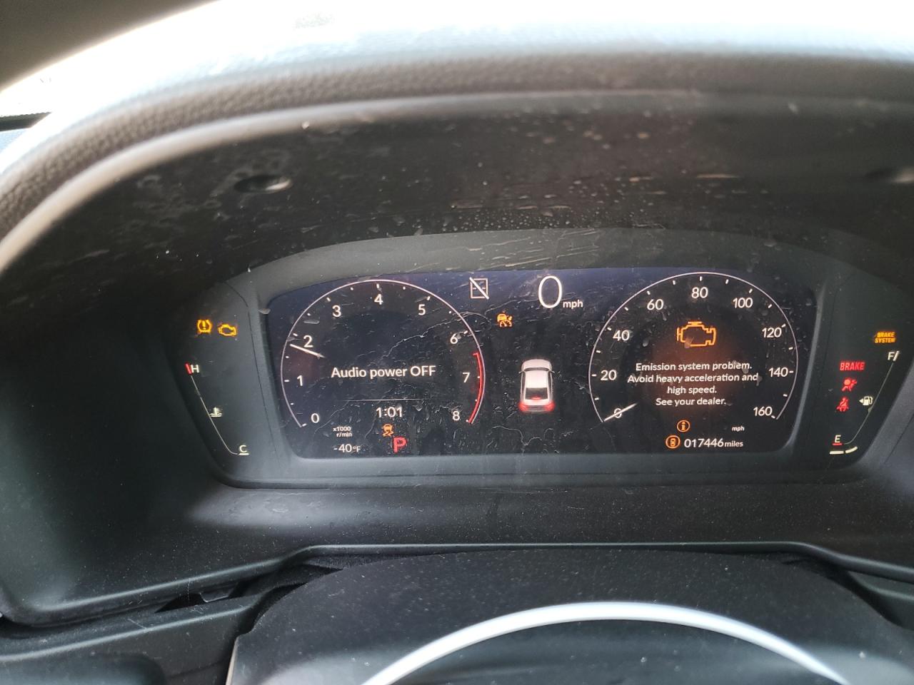 2023 HONDA ACCORD EX VIN:1HGCY1F32PA024755