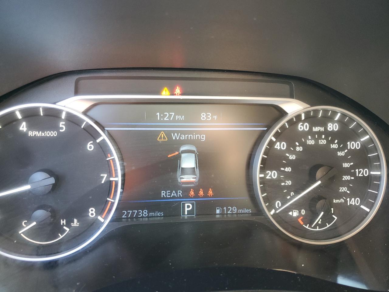 2023 NISSAN ALTIMA SV VIN:1N4BL4DV4PN425463