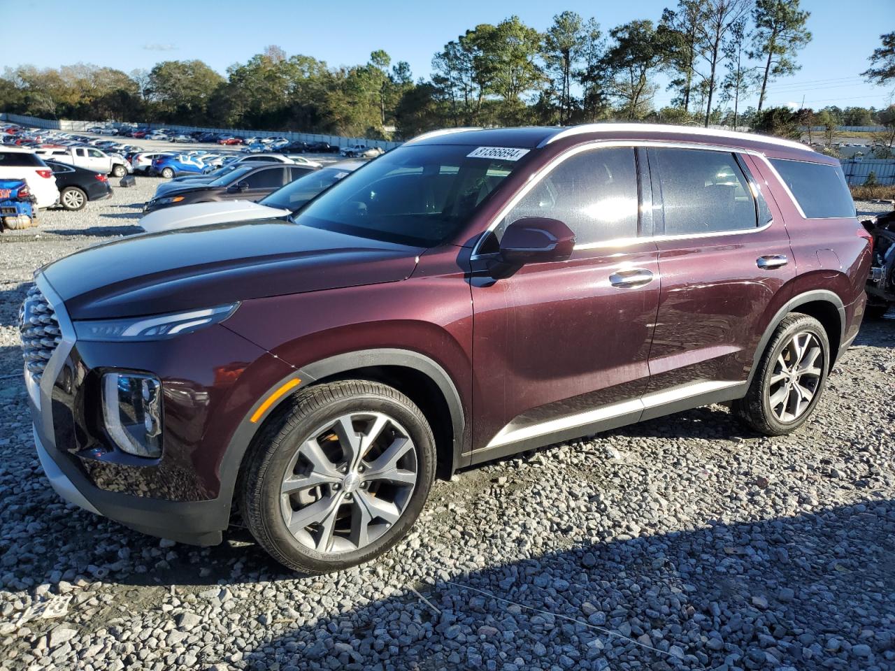 2022 HYUNDAI PALISADE SEL VIN:KM8R44HE1NU452182