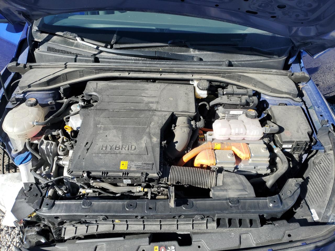 2022 HYUNDAI IONIQ BLUE VIN:KMHC65LC9NU268734