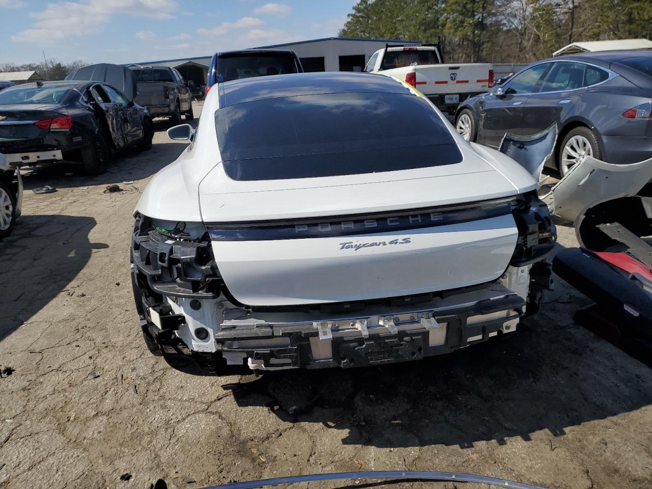 2022 PORSCHE TAYCAN 4S VIN:WP0AB2Y12NSA44345