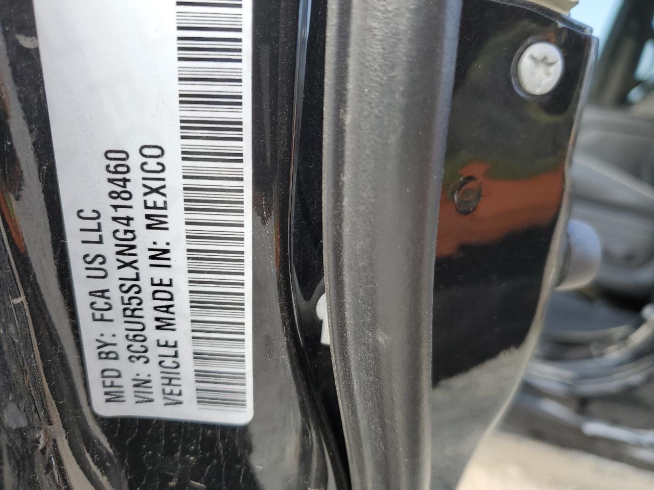 2022 RAM 2500 LIMITED VIN:3C6UR5SLXNG418460