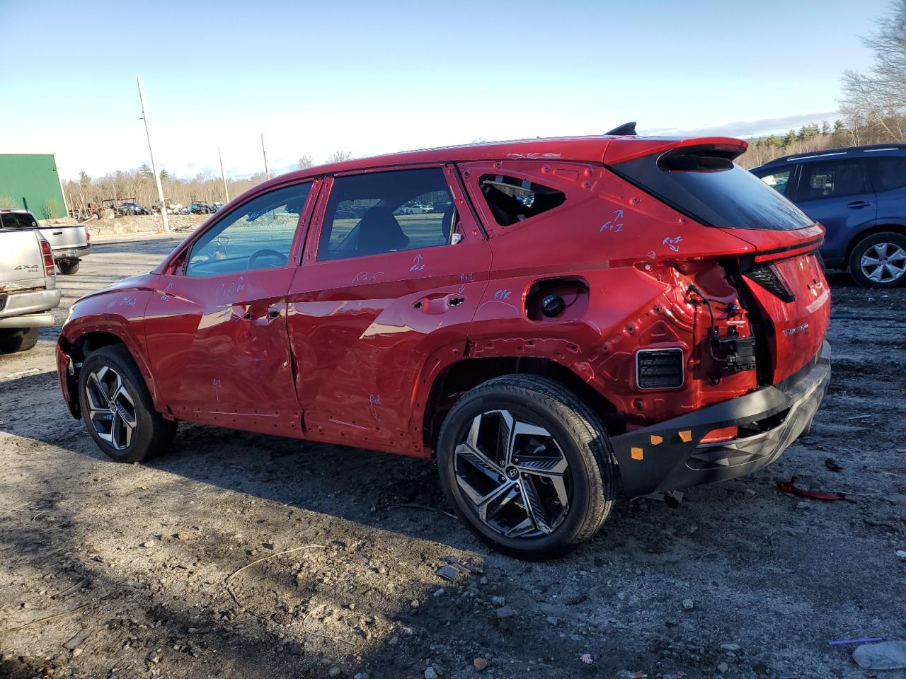 2022 HYUNDAI TUCSON SEL VIN:5NMJFCAE9NH050790