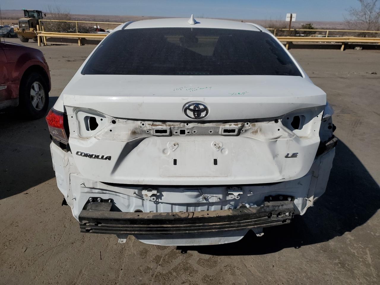2022 TOYOTA COROLLA LE VIN:JTDEPMAE5N3008443