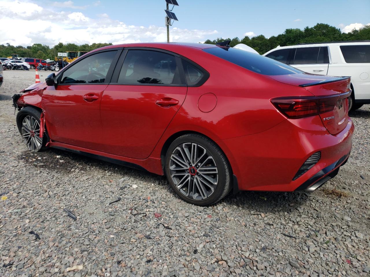 2022 KIA FORTE GT VIN:3KPF44AC2NE495556