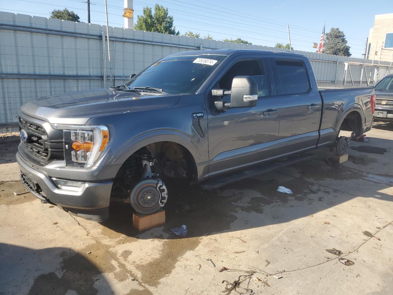 2022 FORD F150 SUPERCREW VIN:1FTFW1E81NKE81658