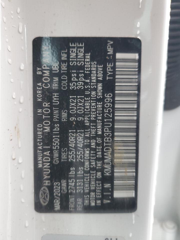 2023 GENESIS GV70 BASE VIN:KMUMADTB3PU125996