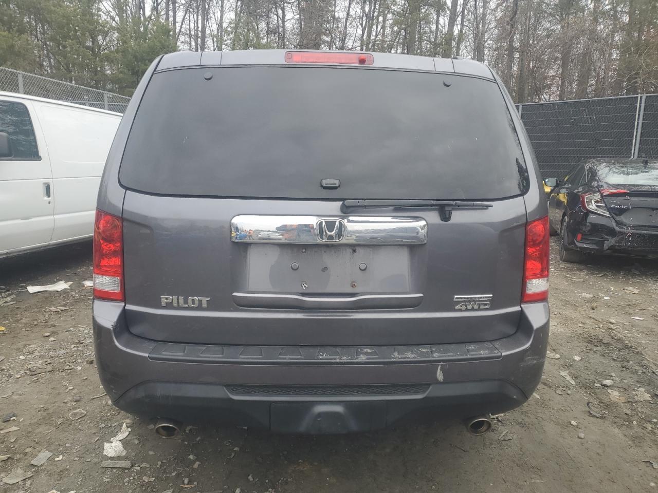 2023 HONDA PILOT SE VIN:5FNYF4H33FB078807