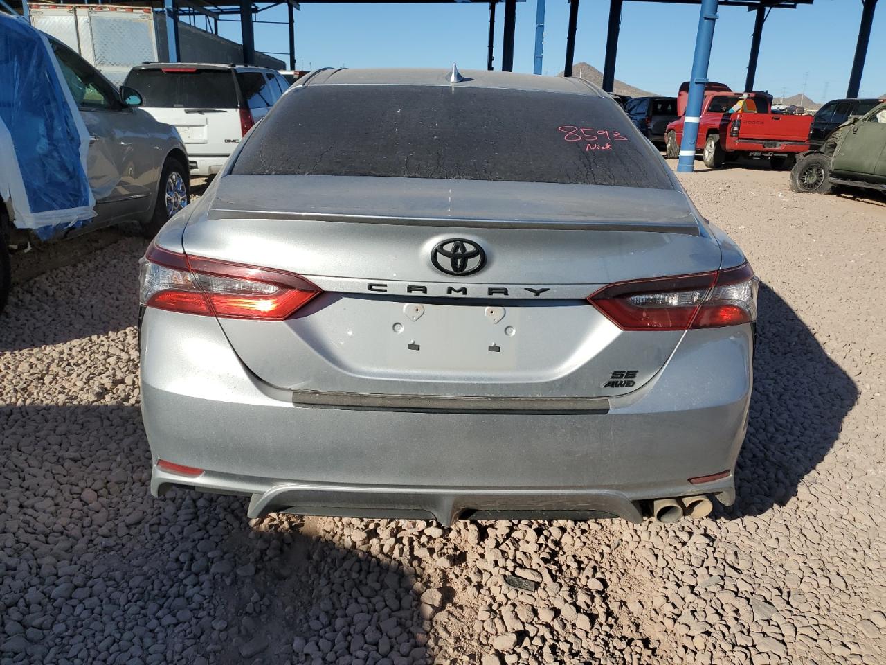 2023 TOYOTA CAMRY SE NIGHT SHADE VIN:4T1G11BK4PU105221