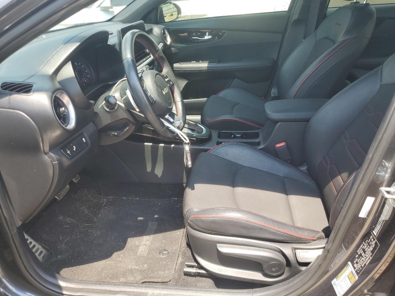 2022 KIA FORTE GT VIN:3KPF44AC8NE493259