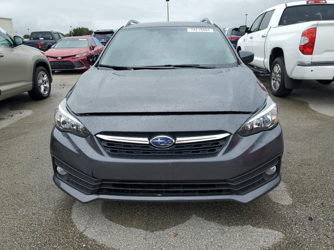 2022 SUBARU IMPREZA PREMIUM VIN:4S3GTAD65N3728235