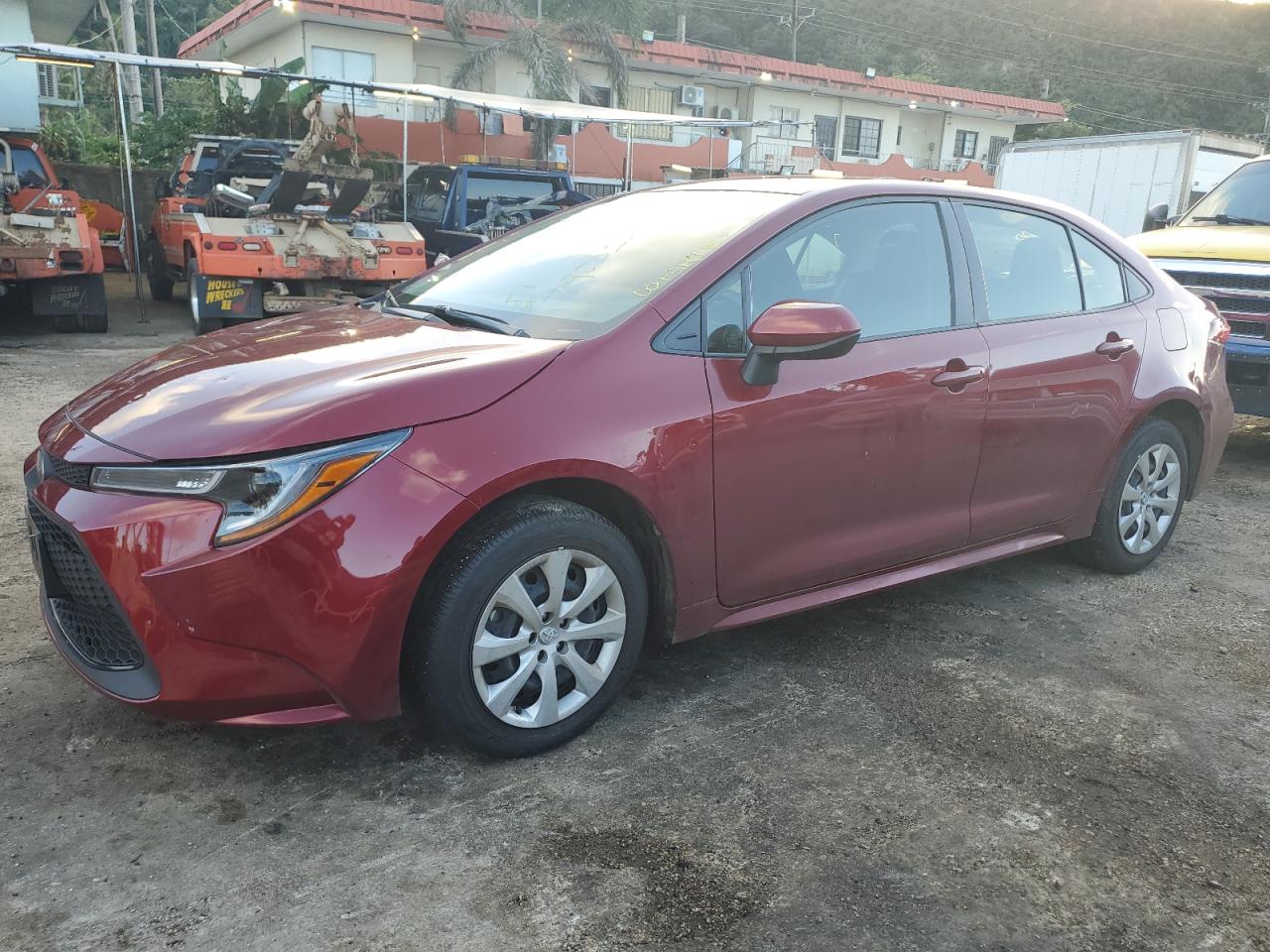 2022 TOYOTA COROLLA LE VIN:JTDEPMAE8NJ232205