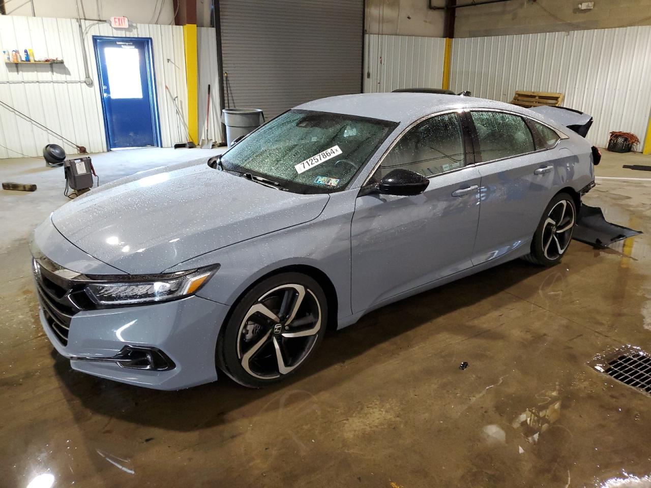 2022 HONDA ACCORD SPORT VIN:1HGCV1F30NA122303