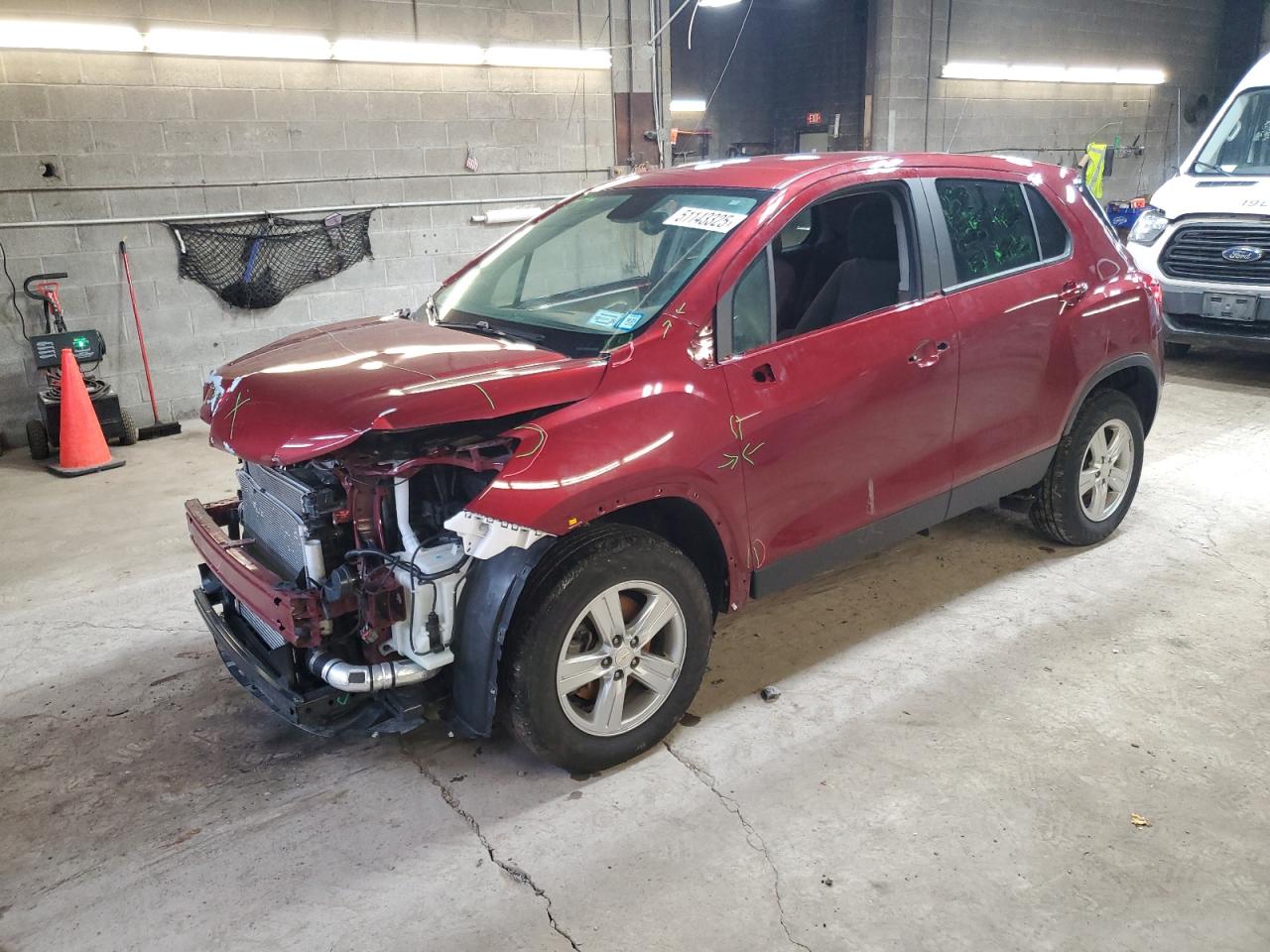 2022 CHEVROLET TRAX LS VIN:KL7CJNSM1NB502337