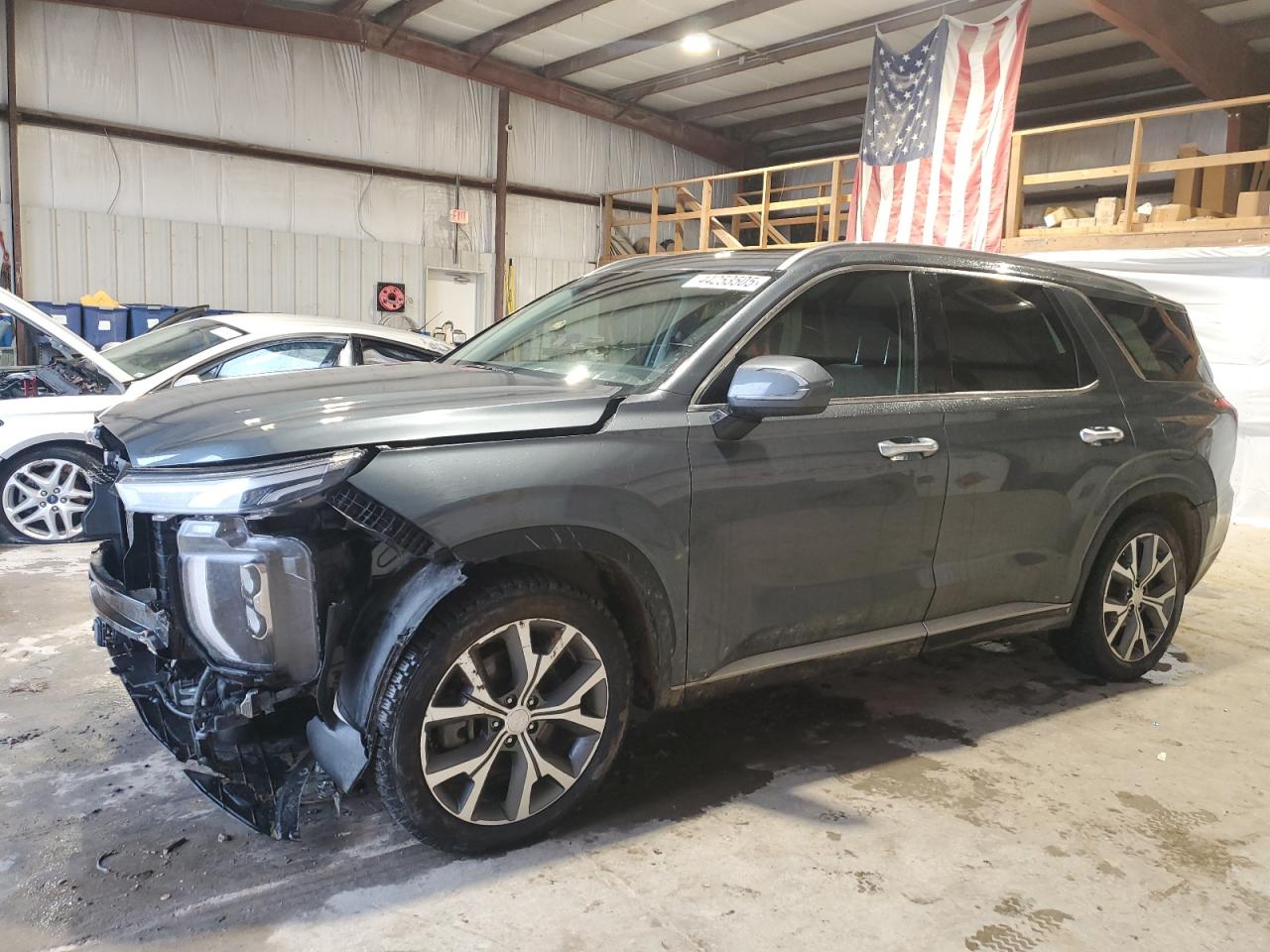 2022 HYUNDAI PALISADE SEL VIN:KM8R44HE9NU355053